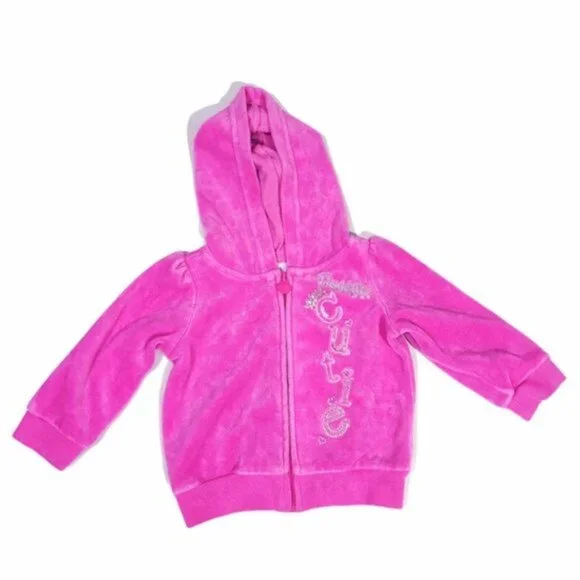 Lot of 3 kids fleece sweaters Sz 6 M - Picture 7 of 15